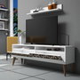 Hanah Home Conjunto de muebles de salón Line - White